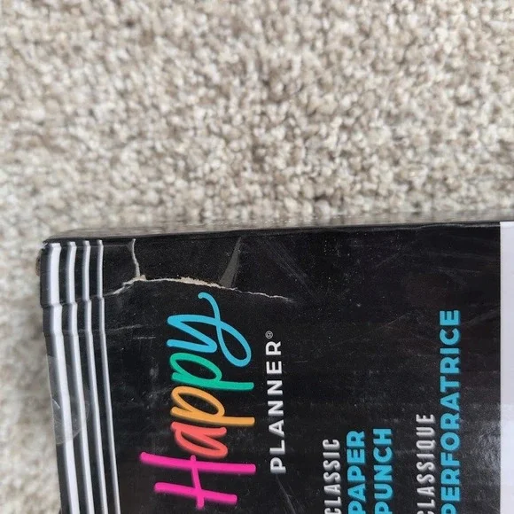 Happy Planner Classic Paper Punch 9 Hole Teal Disc Bound System - Picture 2 of 6